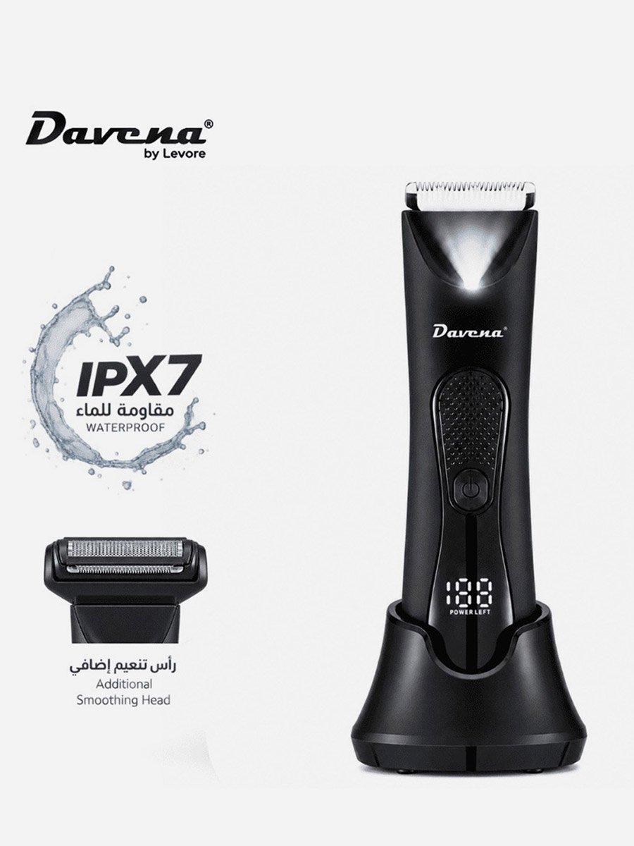 Professional Body Shaver i-Stubble DV187 - Black