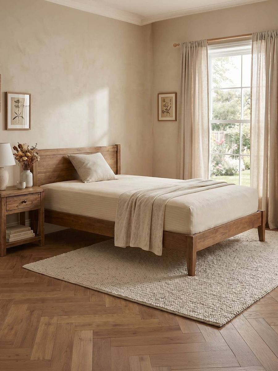 Hamilton Stripe Satin Cotton Single Fitted Sheet - 90x200+36 cm