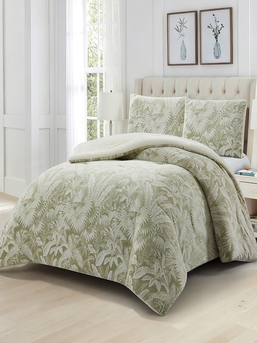 Bern Oasis 3-Piece King Flannel Comforter Set - 220x240 cm