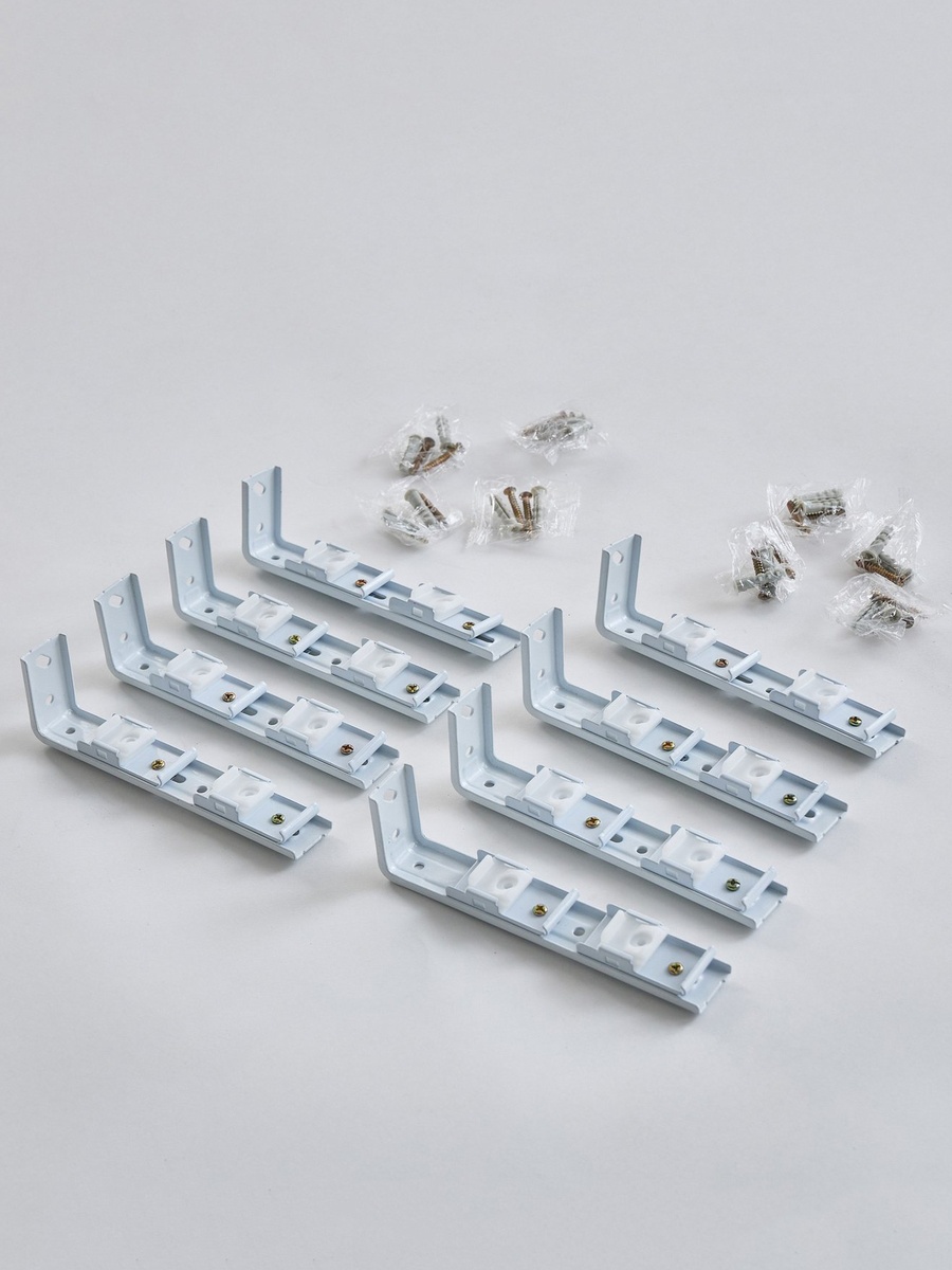 Glide Double Wall Bracket - Set of 8