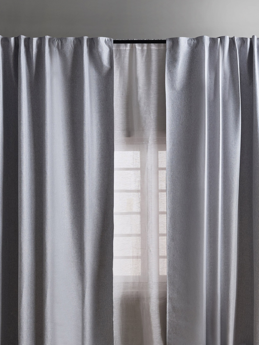 La Paz 2-Piece Woven Blackout Curtain Set - 140x320 cm
