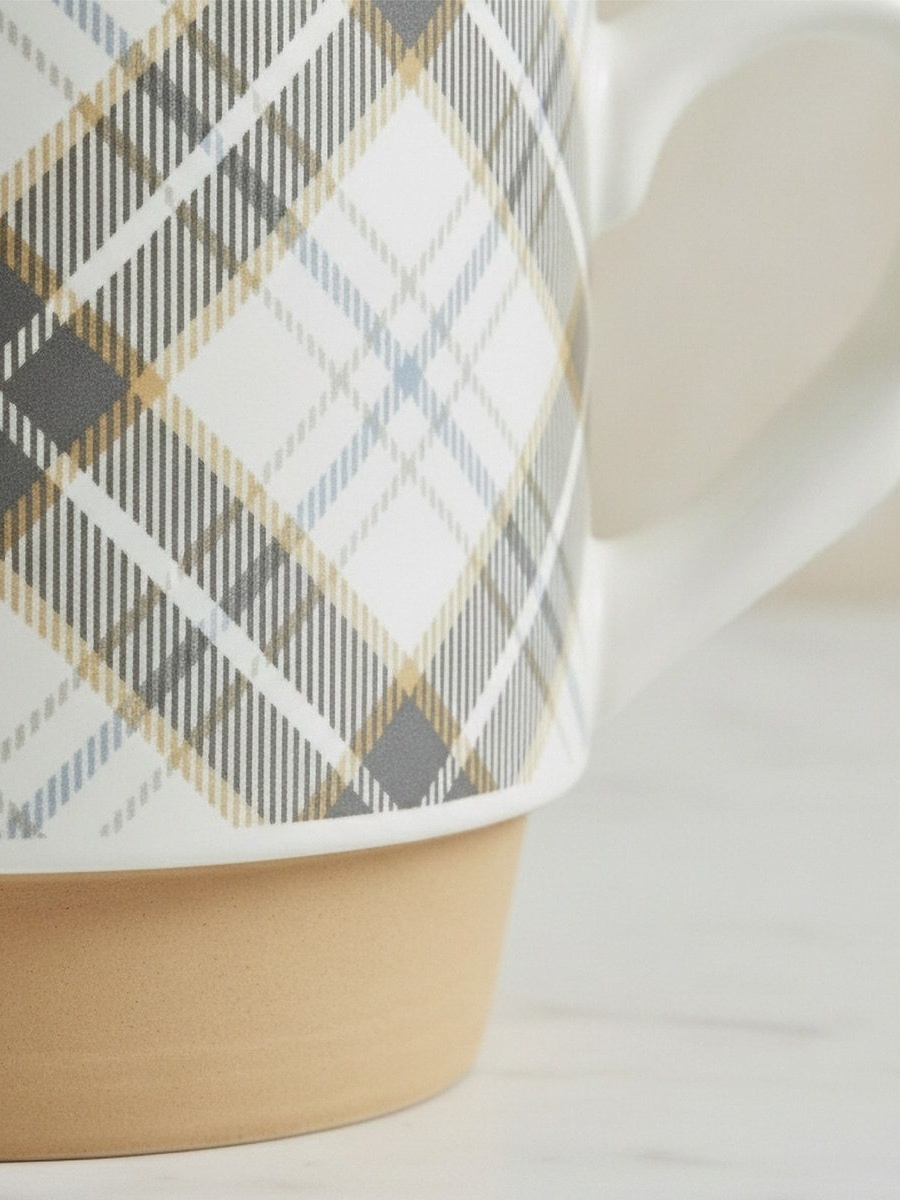 Susan Tartan Stackable Mug - 305 ml