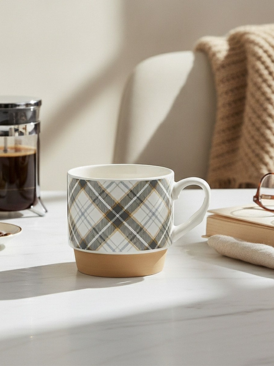 Susan Tartan Stackable Mug - 305 ml