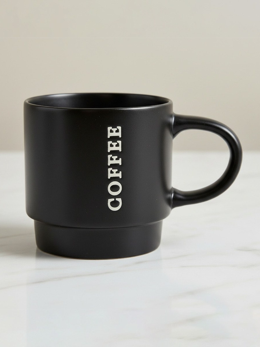 Susan 4-Piece Coffee Stackable Mug Set - 380 ml