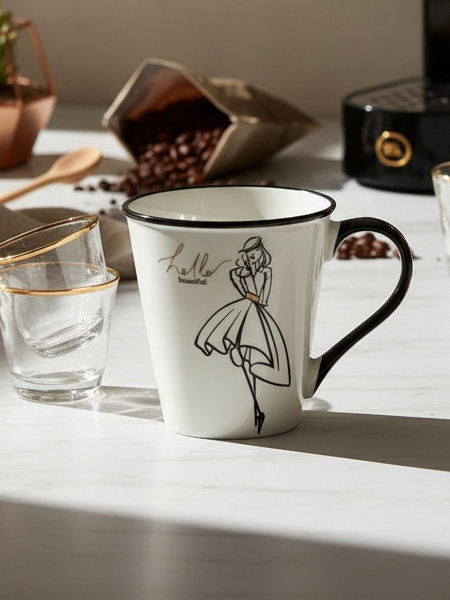 كوب سوزان رسمة فتاة - 340 مل