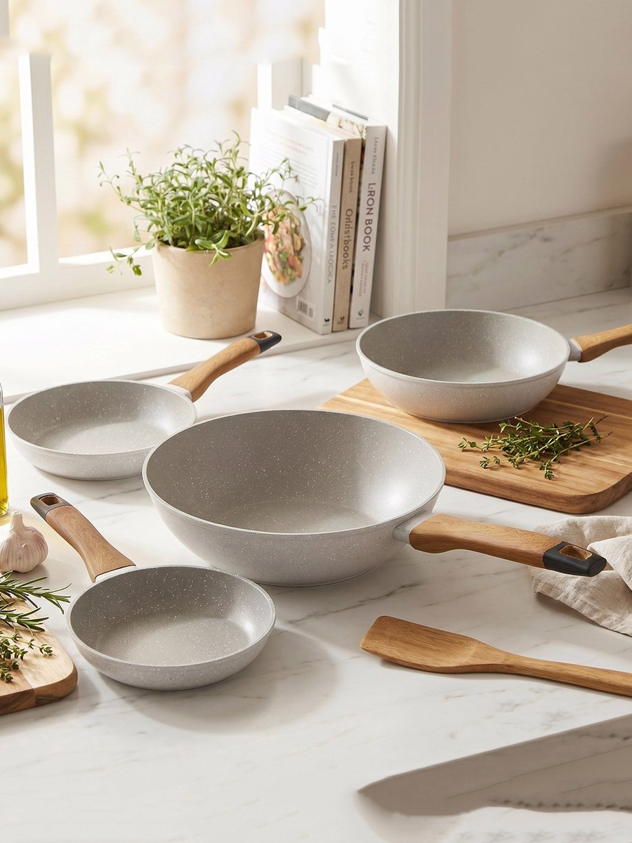La Natura Wok with Trivet - 28 cm