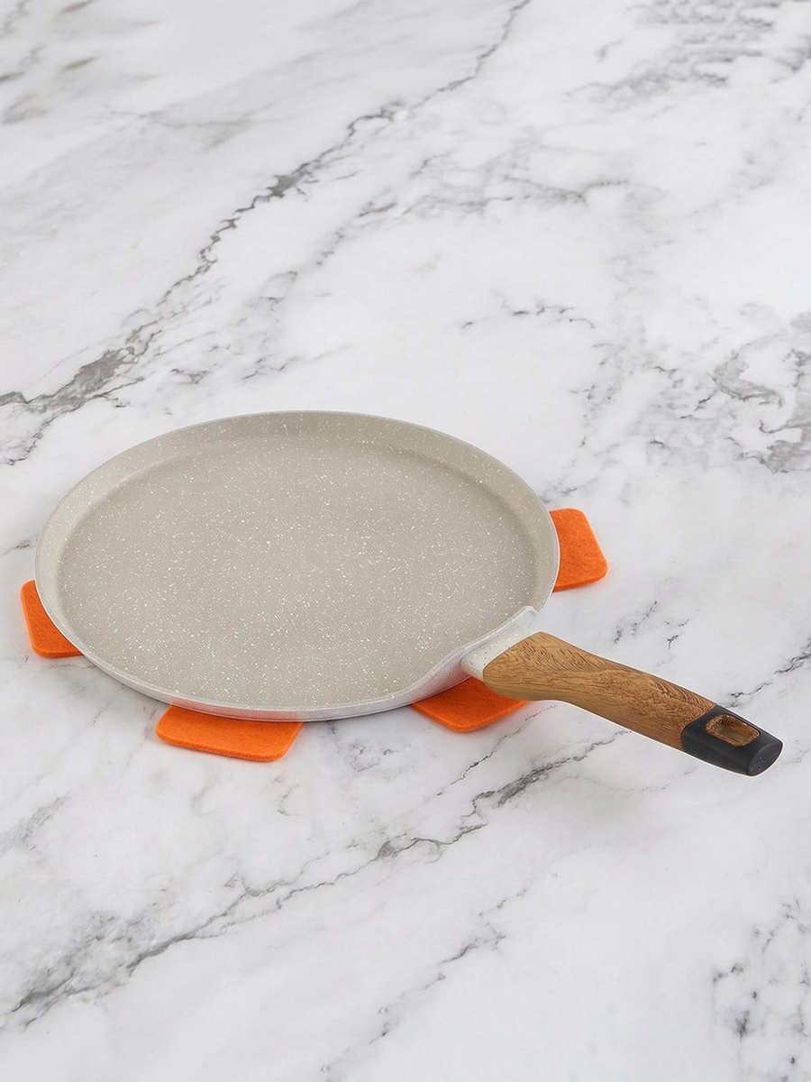 La Natura Flat Pan with Trivet - 30 cm