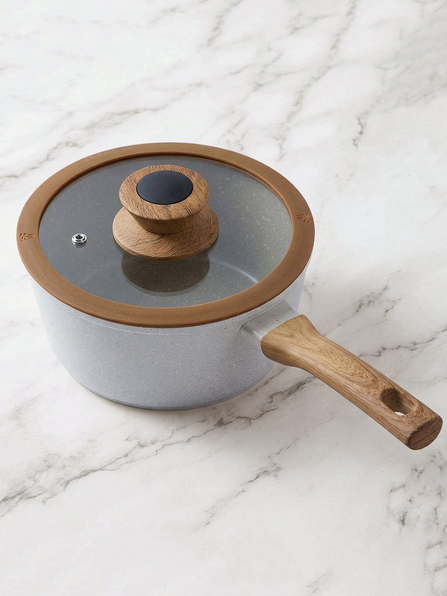 La Natura Sauce Pan with Lid and Trivet - 18 cm