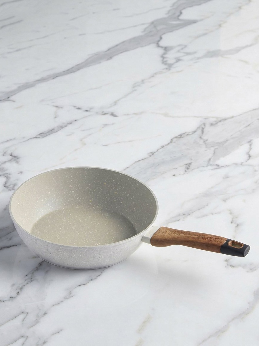 La Natura Induction Deep Fry Pan with Trivet - 28 cm