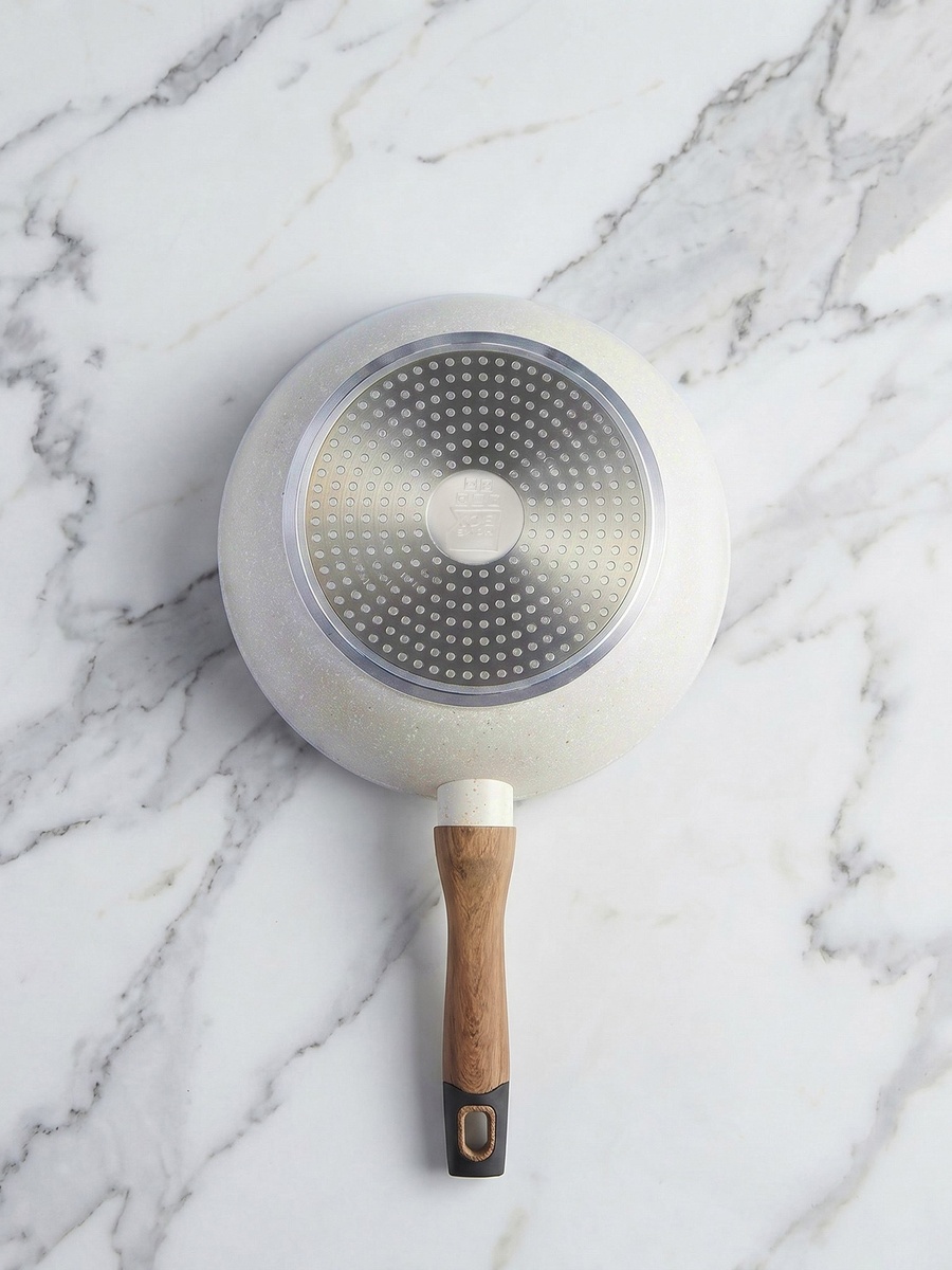 La Natura Induction Deep Fry Pan with Trivet - 28 cm