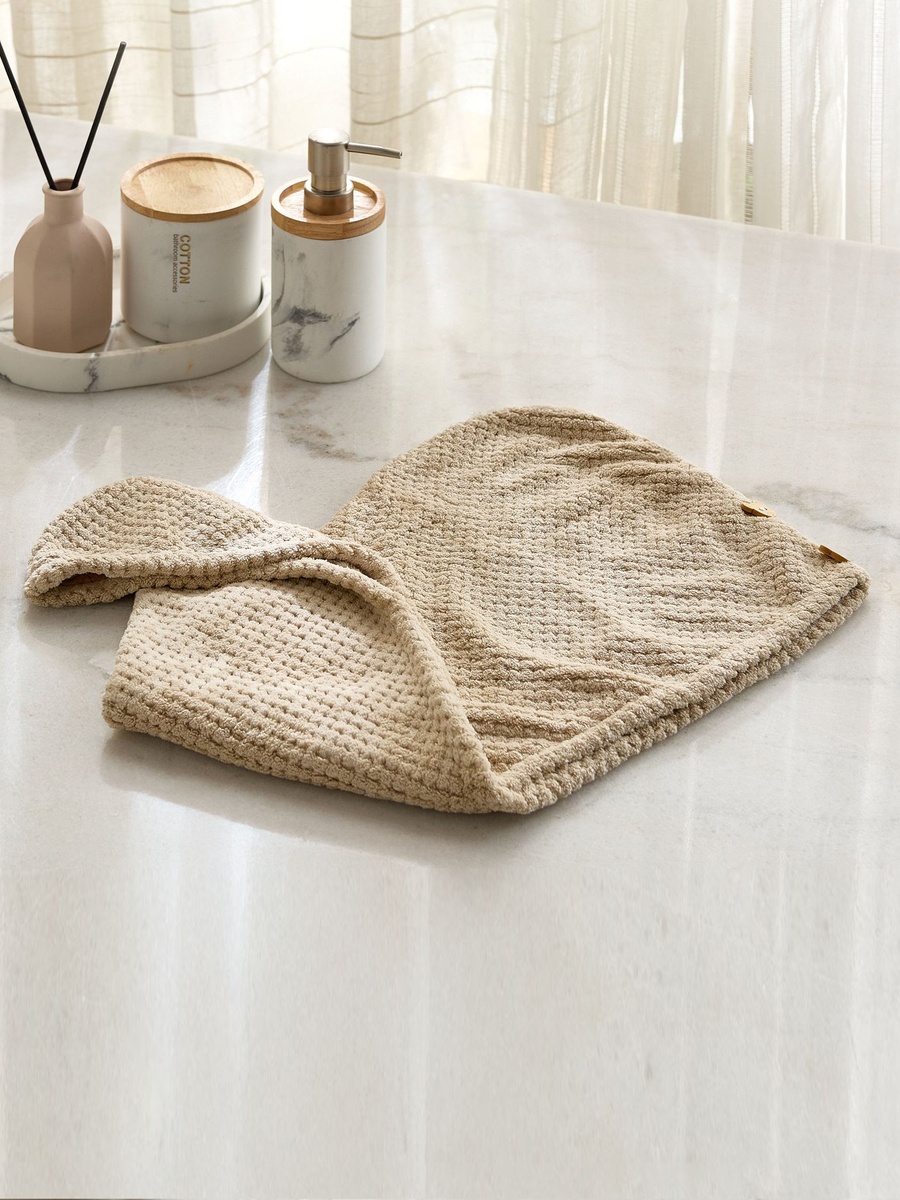 غطاء شعر مايكروفايبر ناعم وماص أتلانتا - 23*62 سم