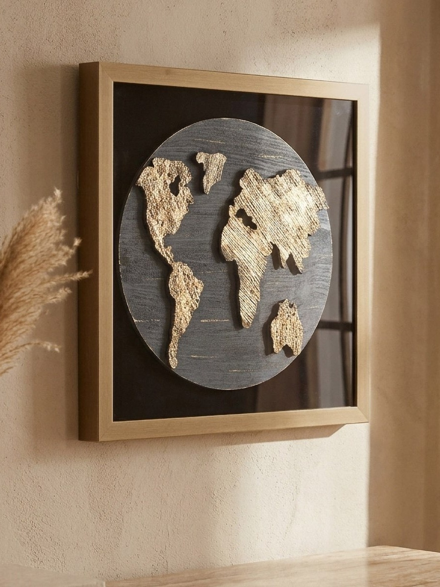 Relay World Art Shadow Box - 50x50x4 cm
