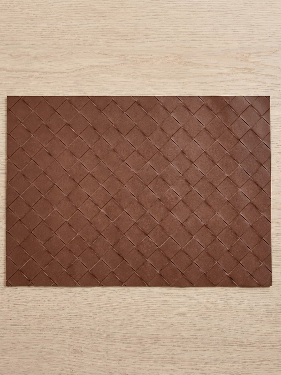 Layon Brick Embossed Rectangular Placemat - 30x45 cm