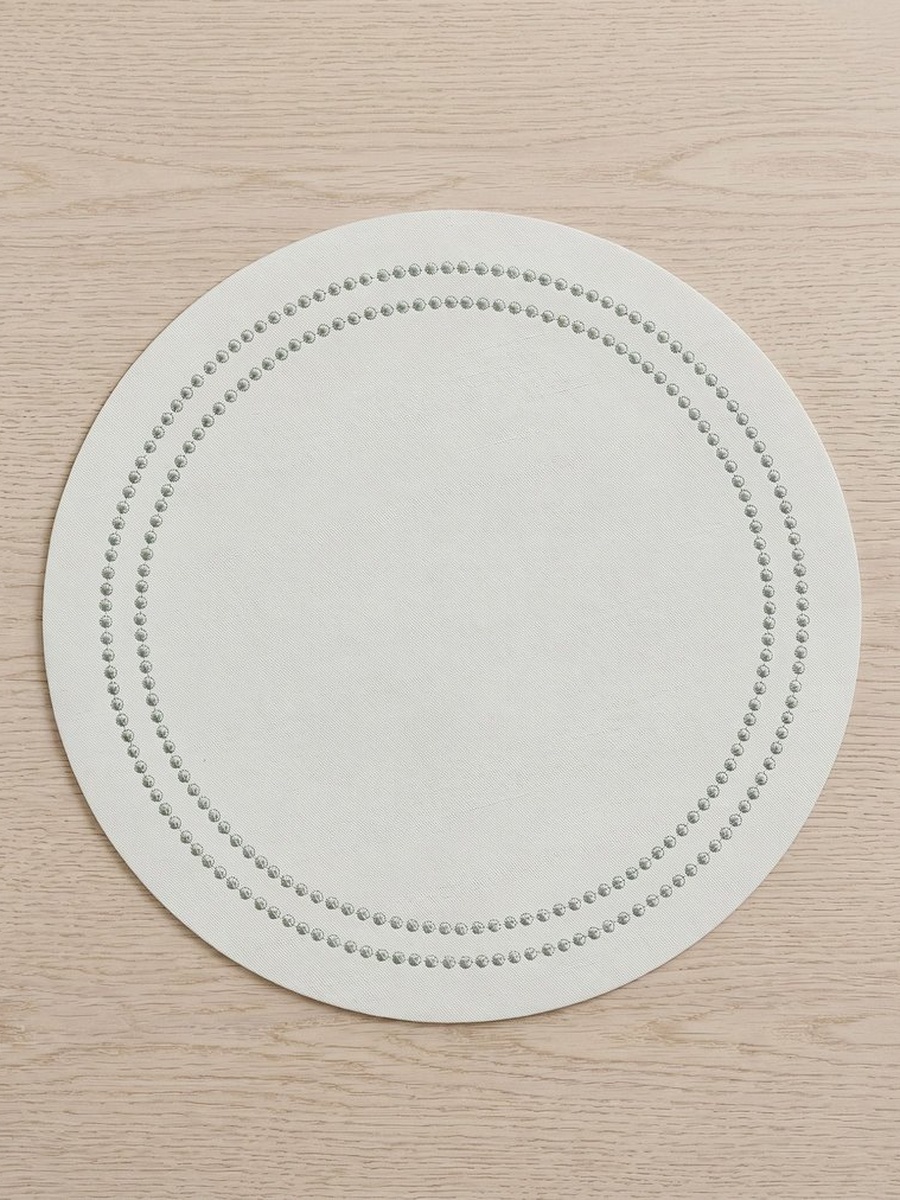 Tabletales Stud Round Placemat - 37.5 cm