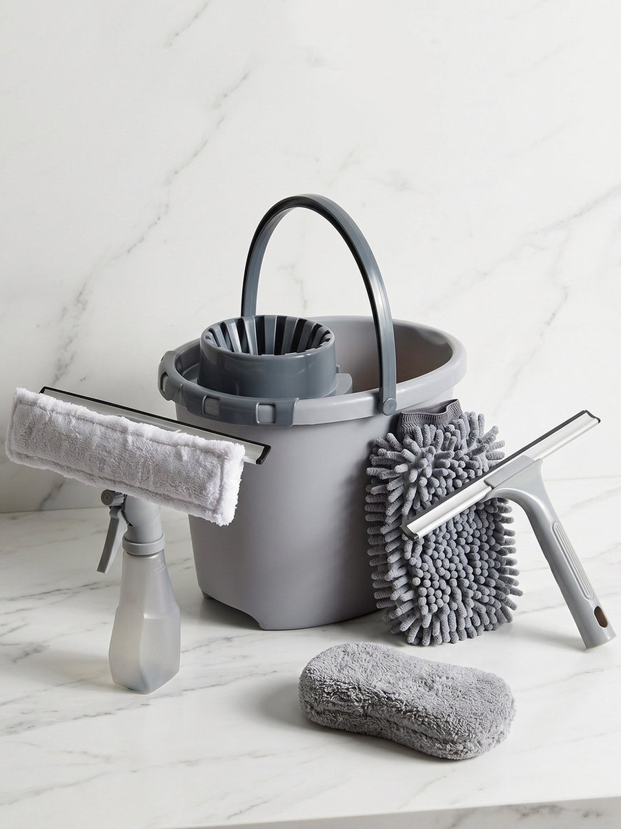 Primo Mop Bucket with Wringer - 36x29.5x30.5 cm