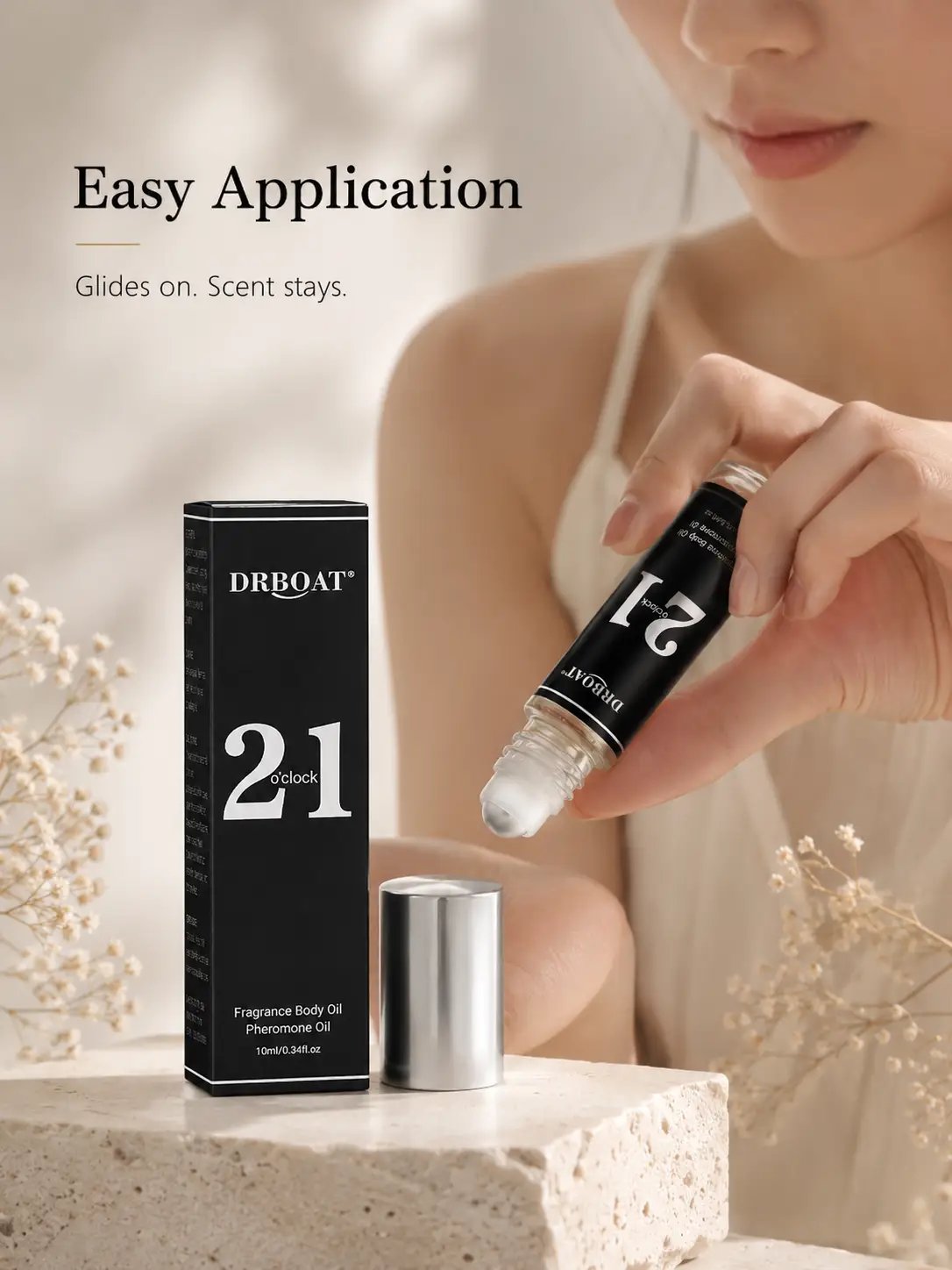 21 OClock Pheromone Body Oil 10Ml