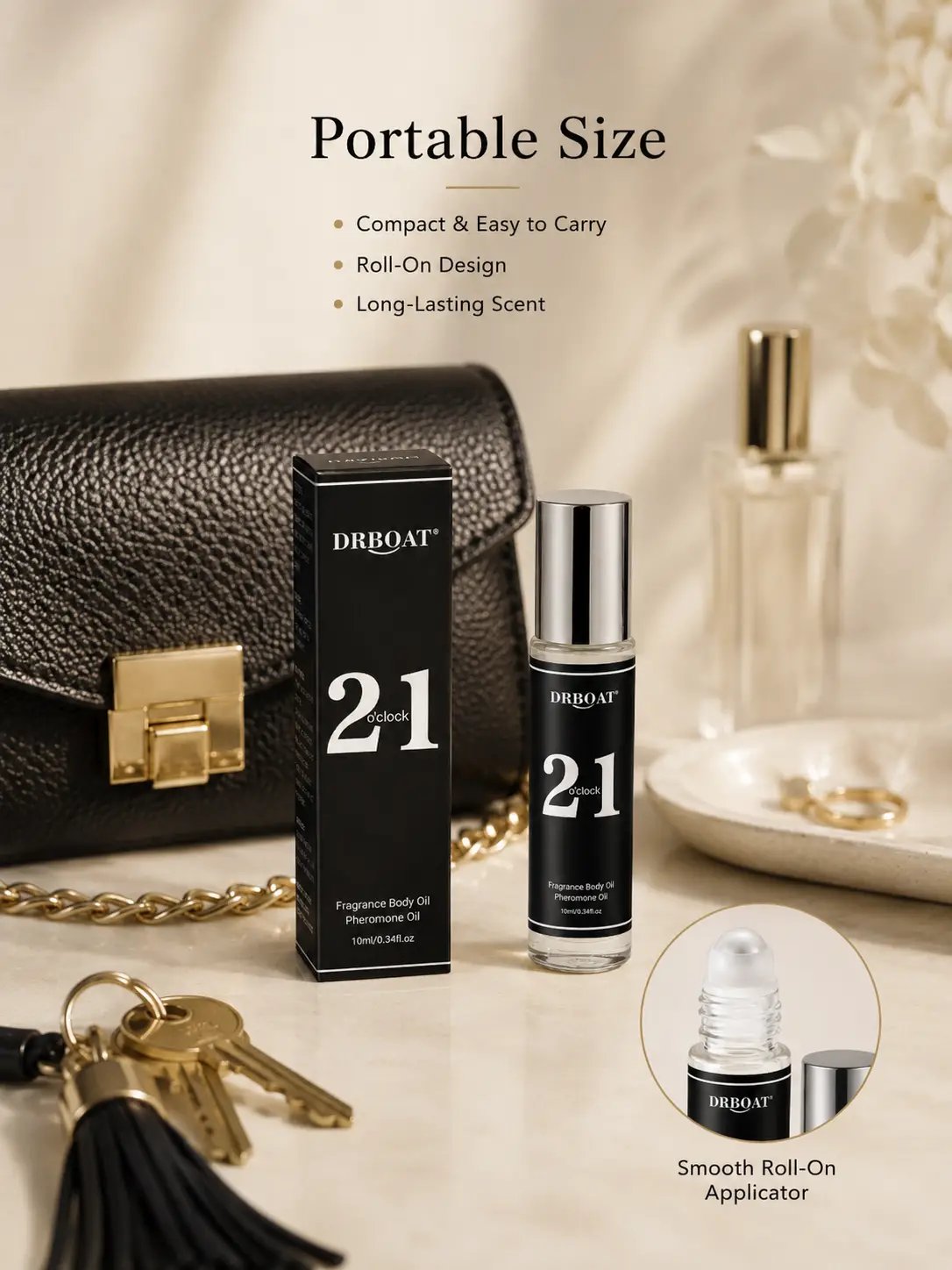 21 OClock Pheromone Body Oil 10Ml