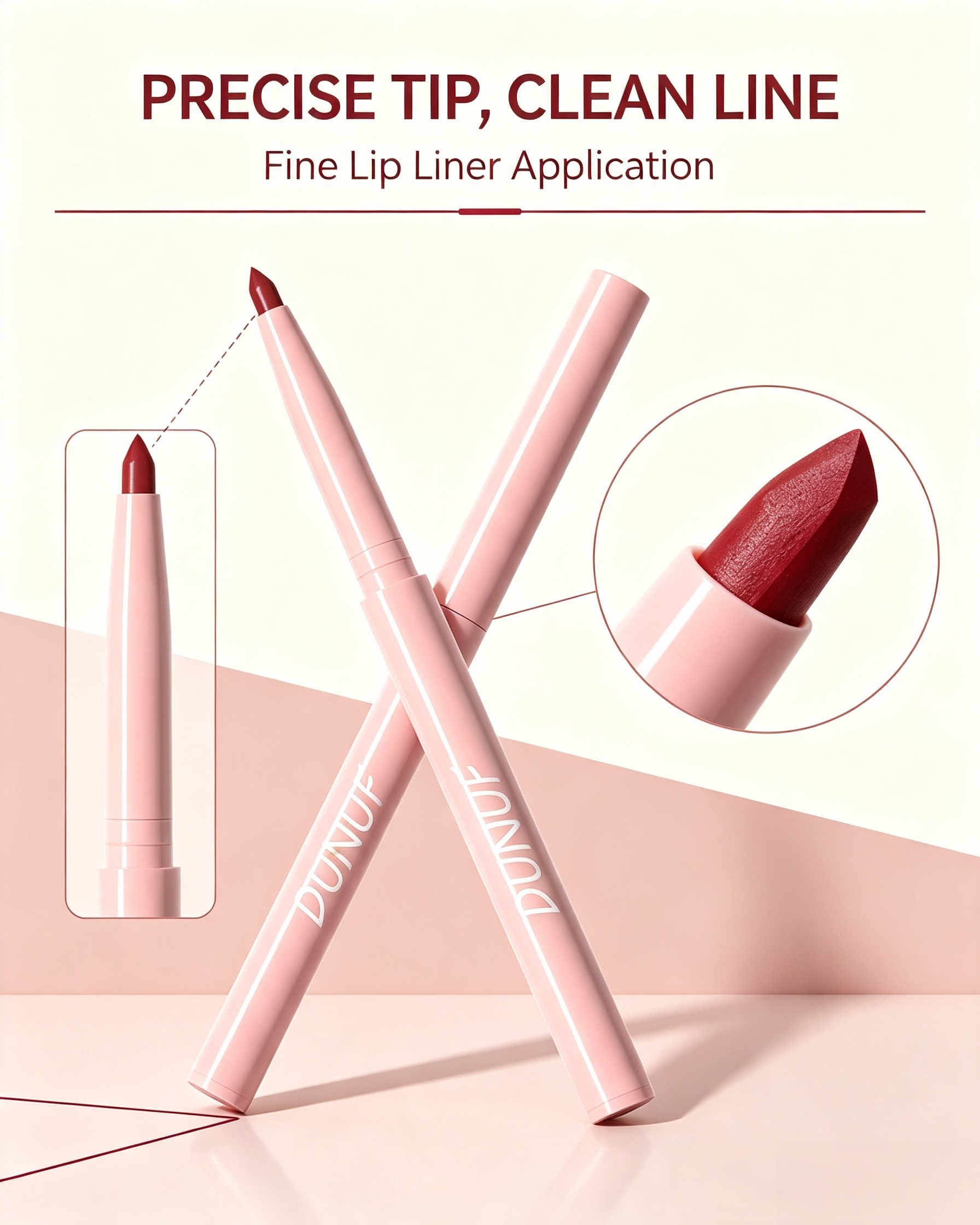 Velvet Matte Red Lip Liner Pencil