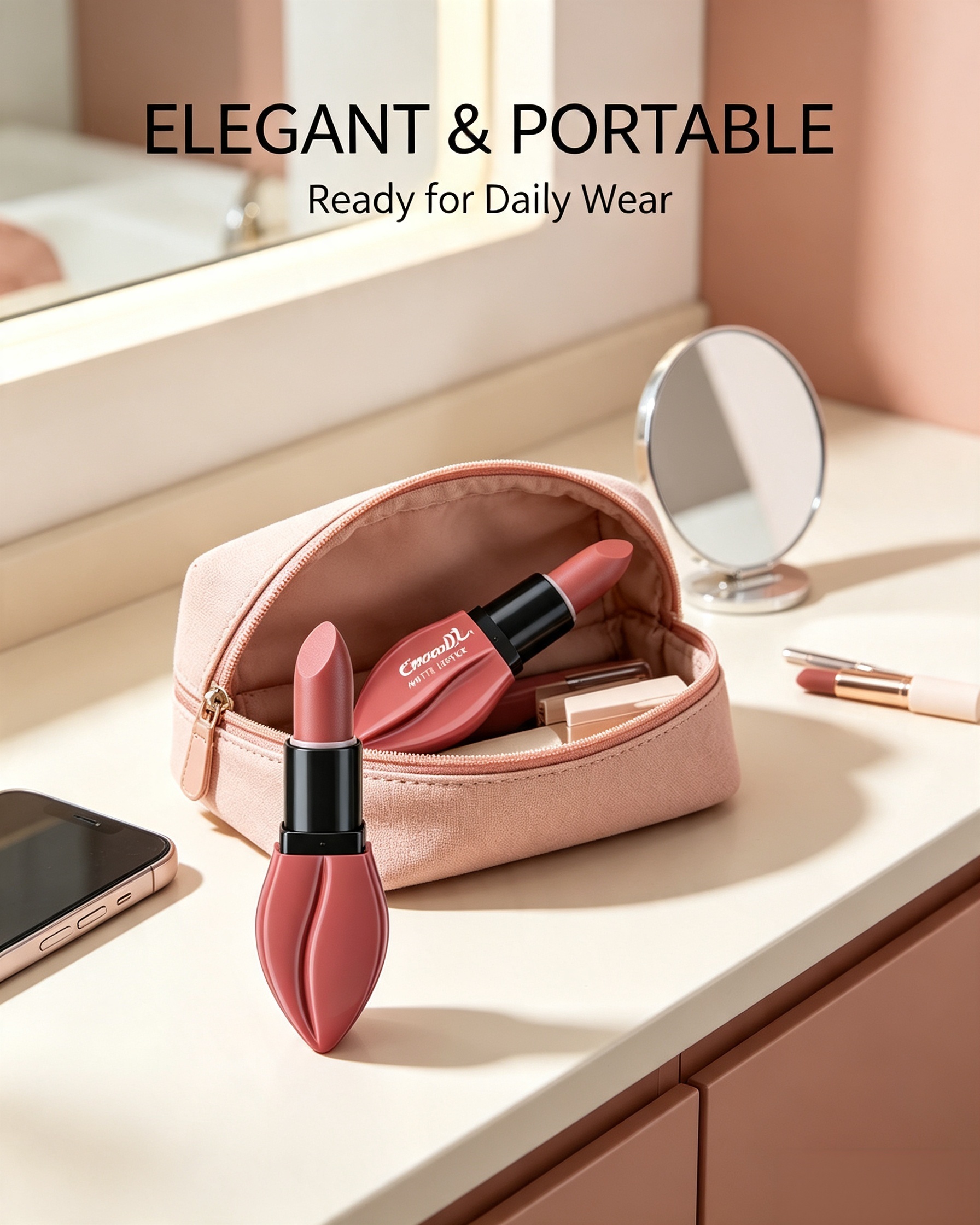 cmaadu 07 Matte Velvet Lipstick