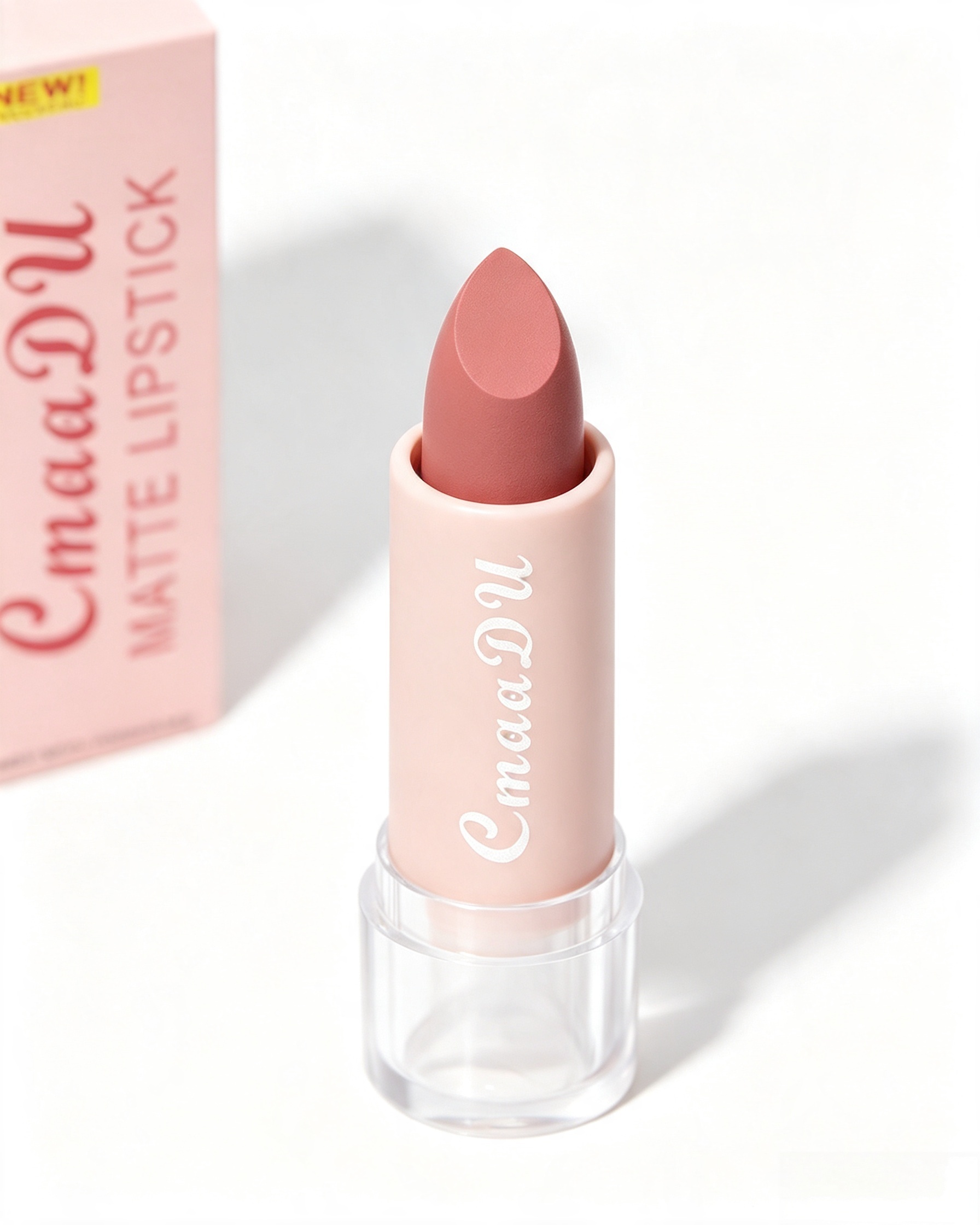 cmaadu Matte Nude Pink Lipstick 05