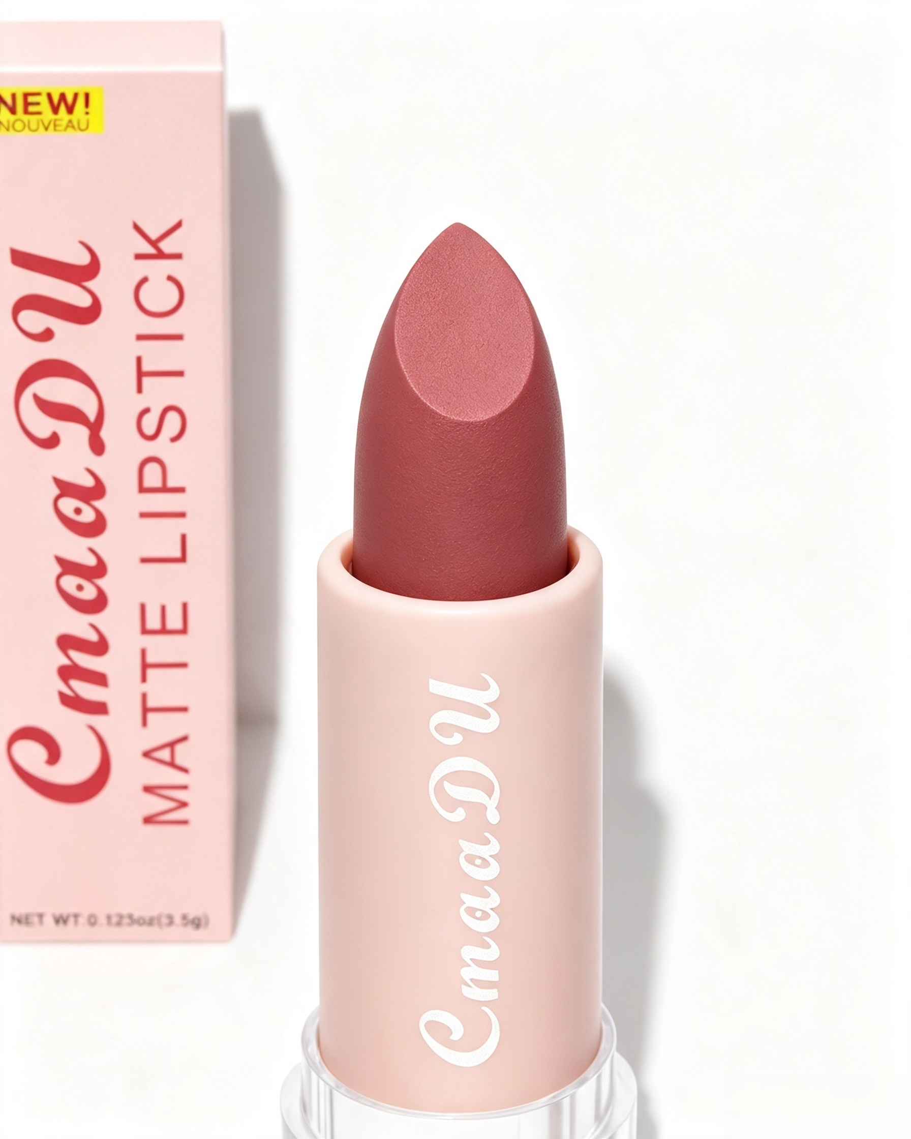 cmaadu Rose Mauve Matte Lipstick 06