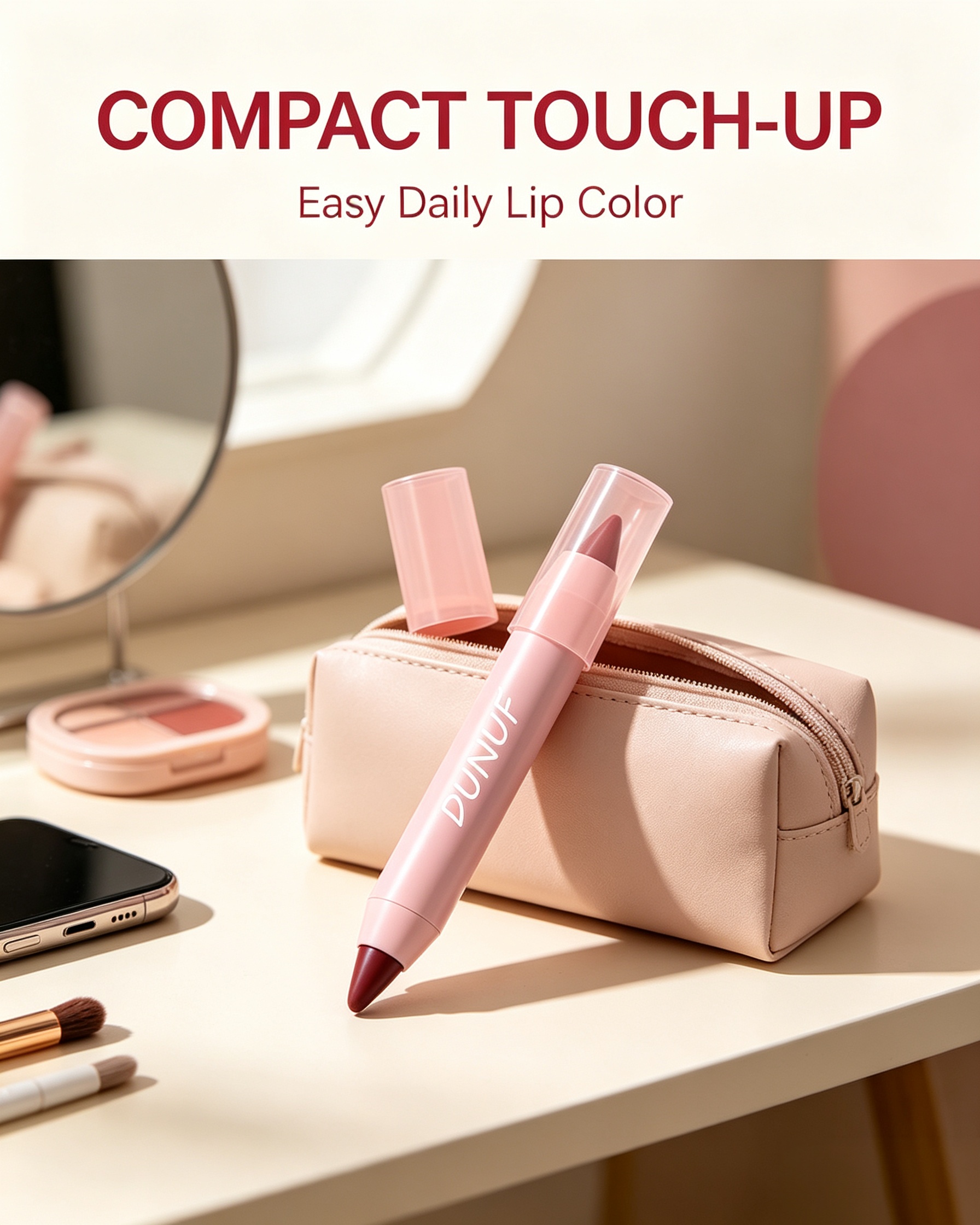 Matte Lip Glaze Effect, 05 Rose Mauve