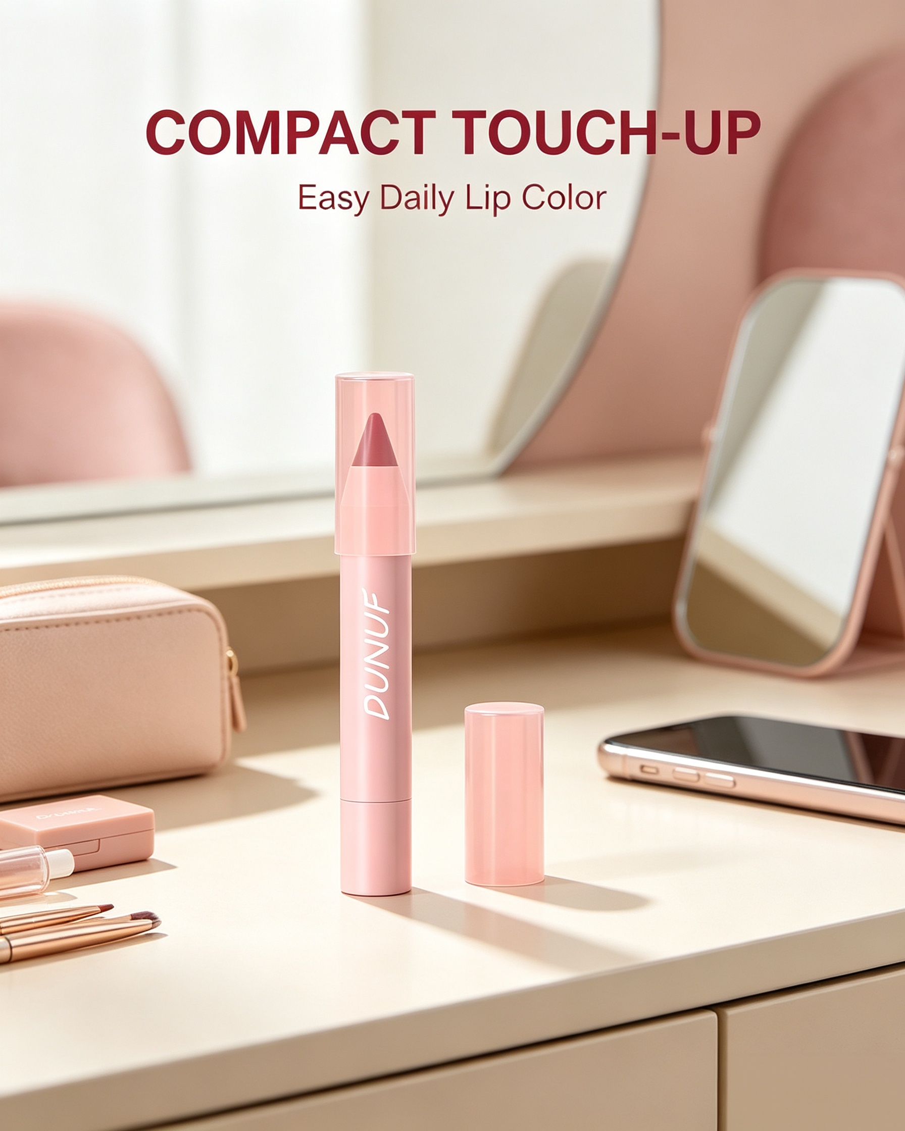 Matte Lip Glaze Effect, 11 Dusky Rose