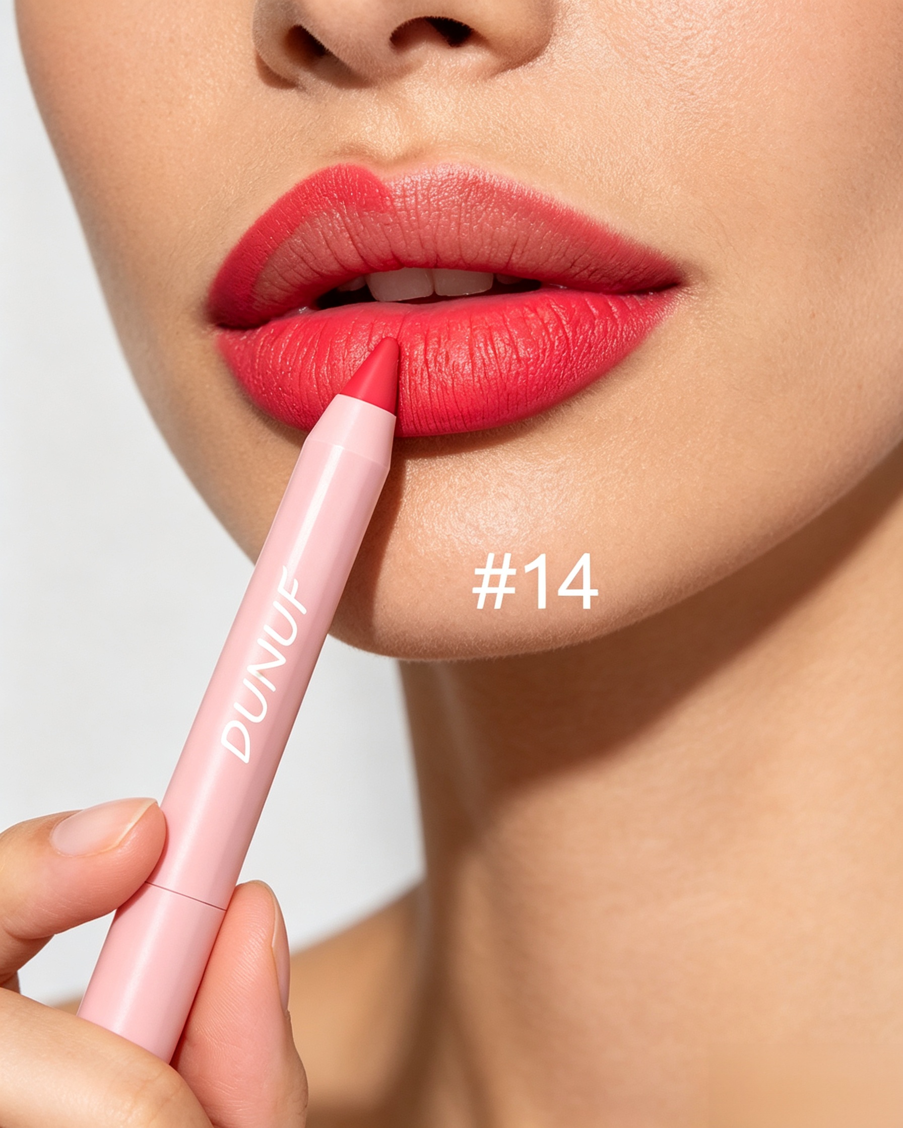 Matte Lip Glaze Effect, 14 Peach