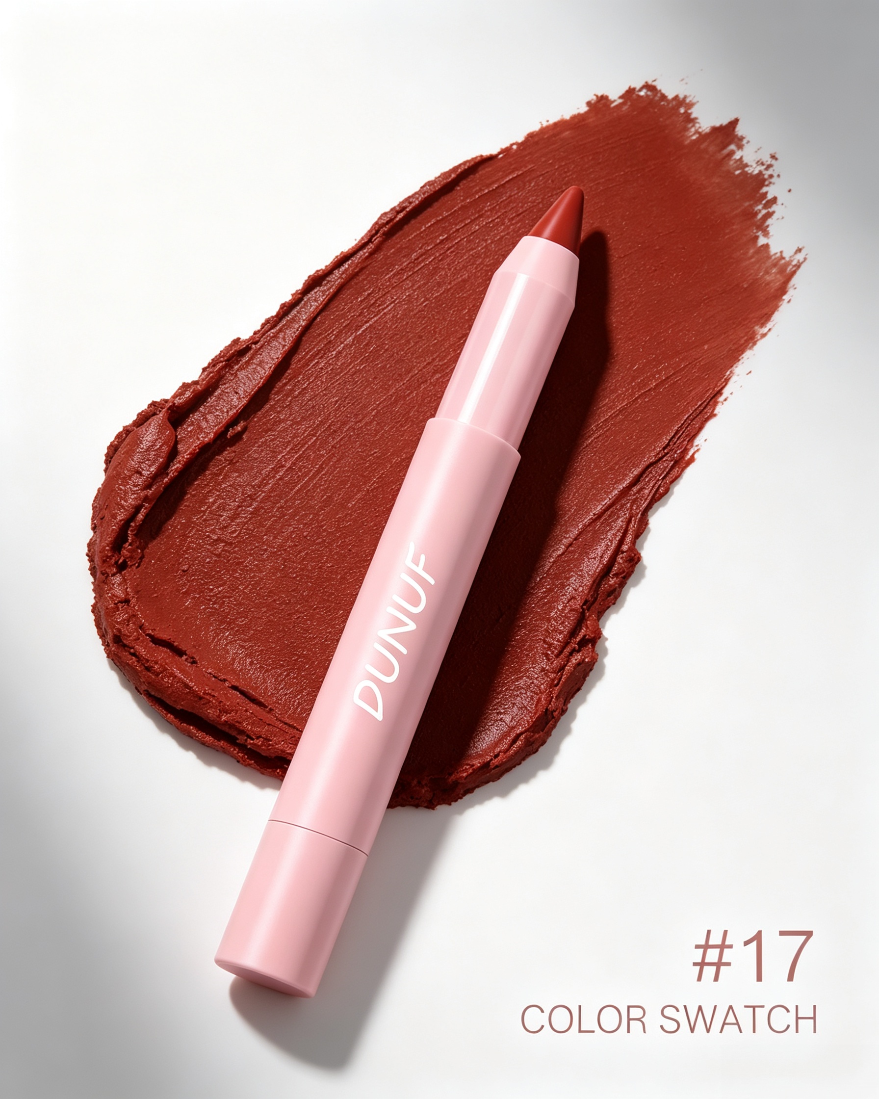 Matte Brown Lip Liner Pencil, 17
