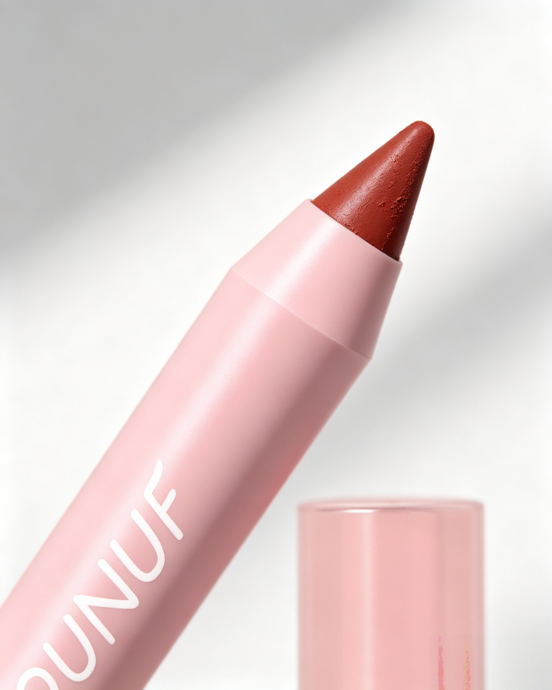 Matte Brown Lip Liner Pencil, 17