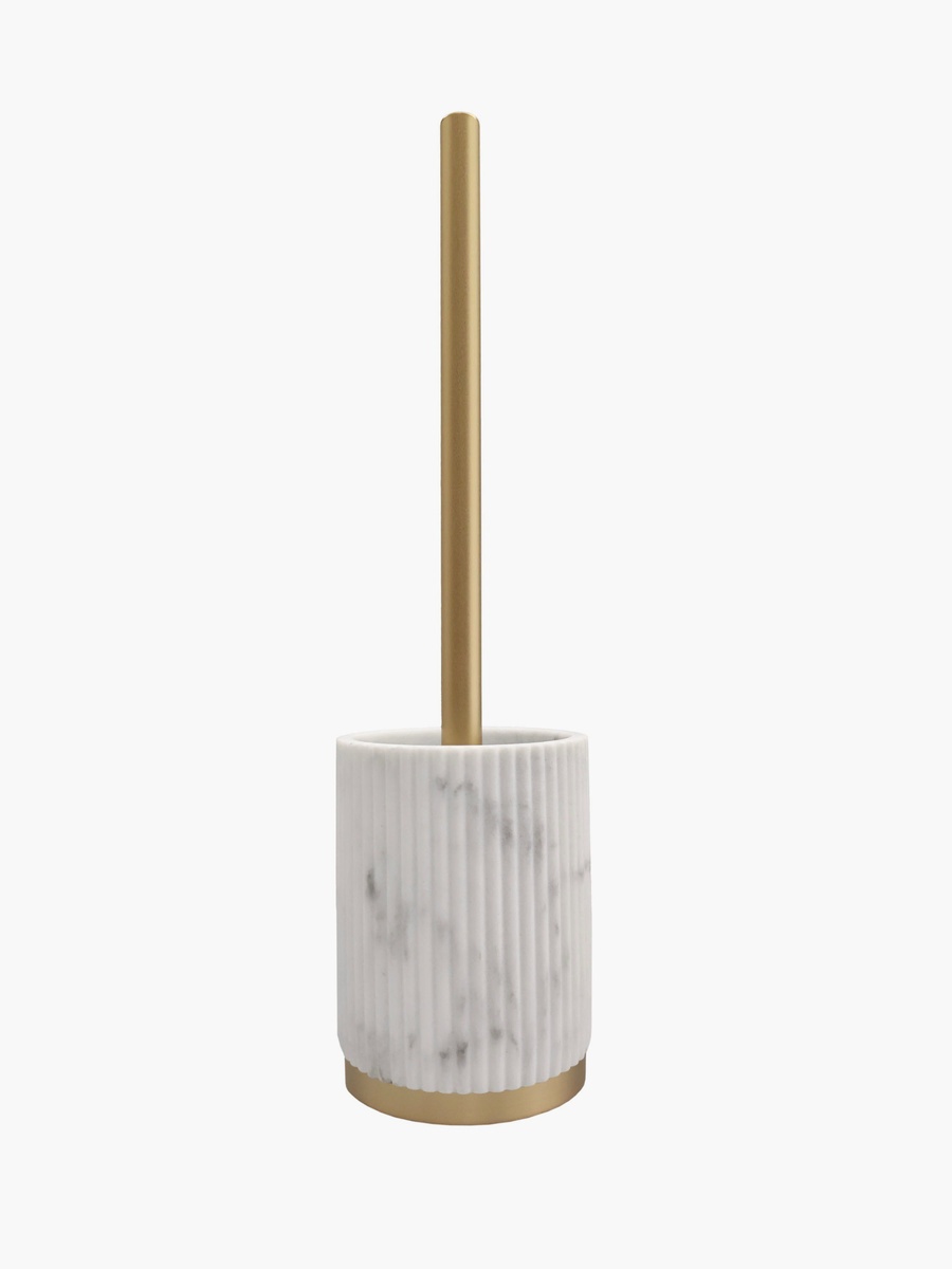 Arctic Resin Toilet Brush Holder