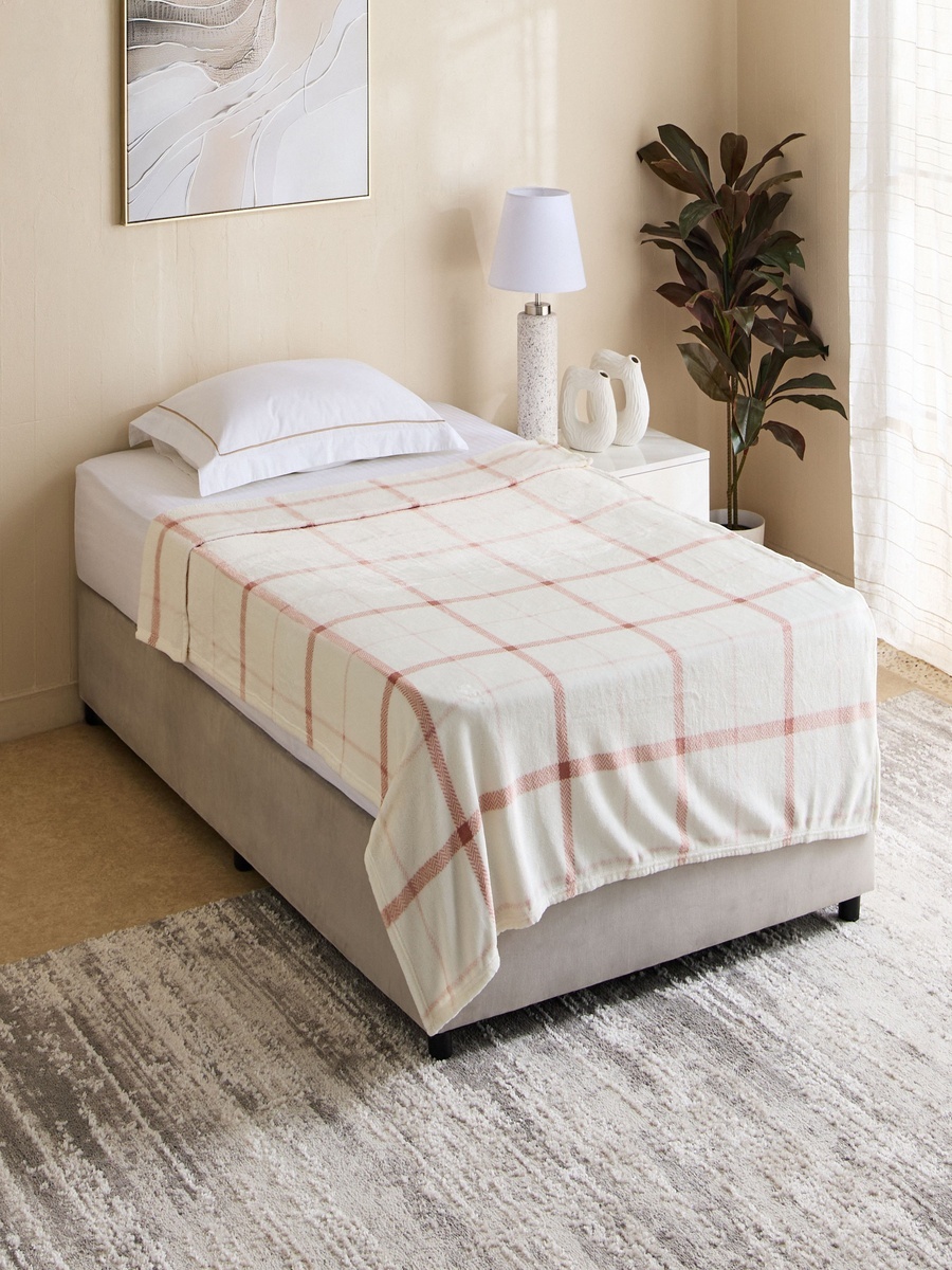 Matrix Malbork Printed Flannel Twin Blanket - 140x200 cm
