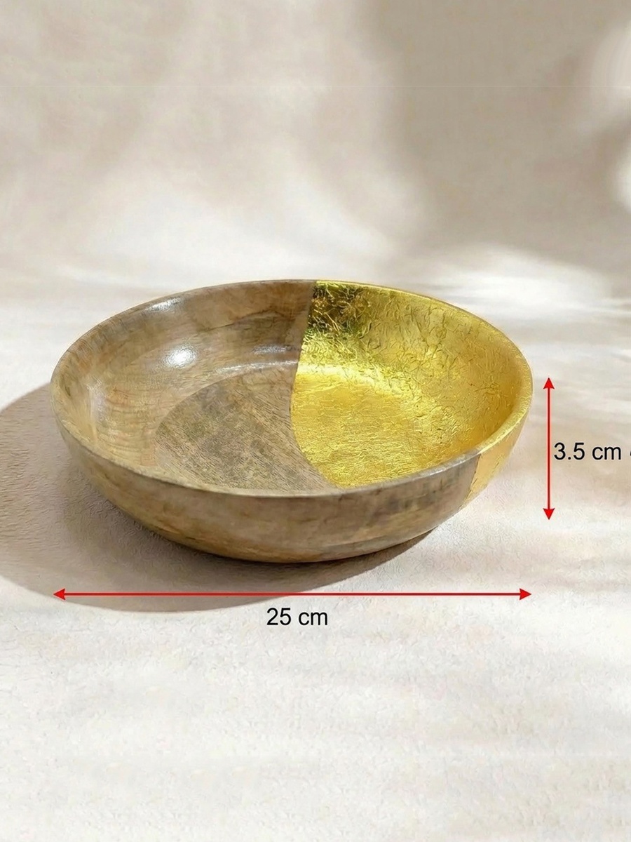 Layali Noor Large Serving Bowl - 30x30x7.5 cm