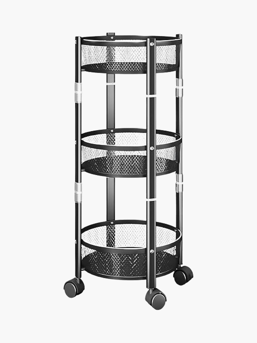 Amity 3-Tier Rolling Foldable Trolley