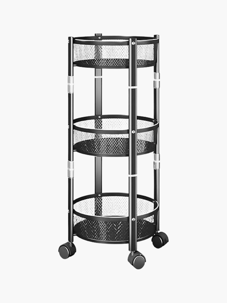 Amity 3-Tier Rolling Foldable Trolley