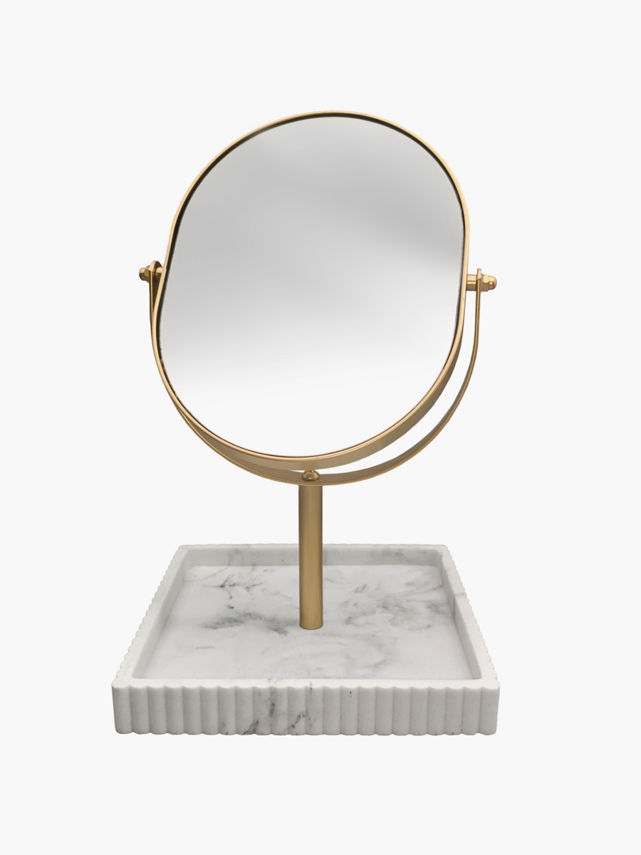 Arctic Resin Table Mirror