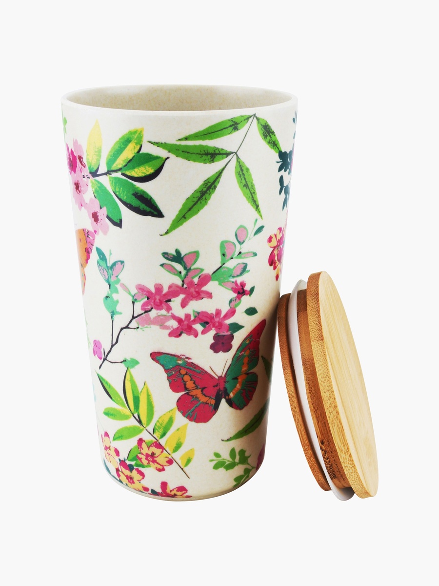 Bamboo Fibre Cylindrical Canister