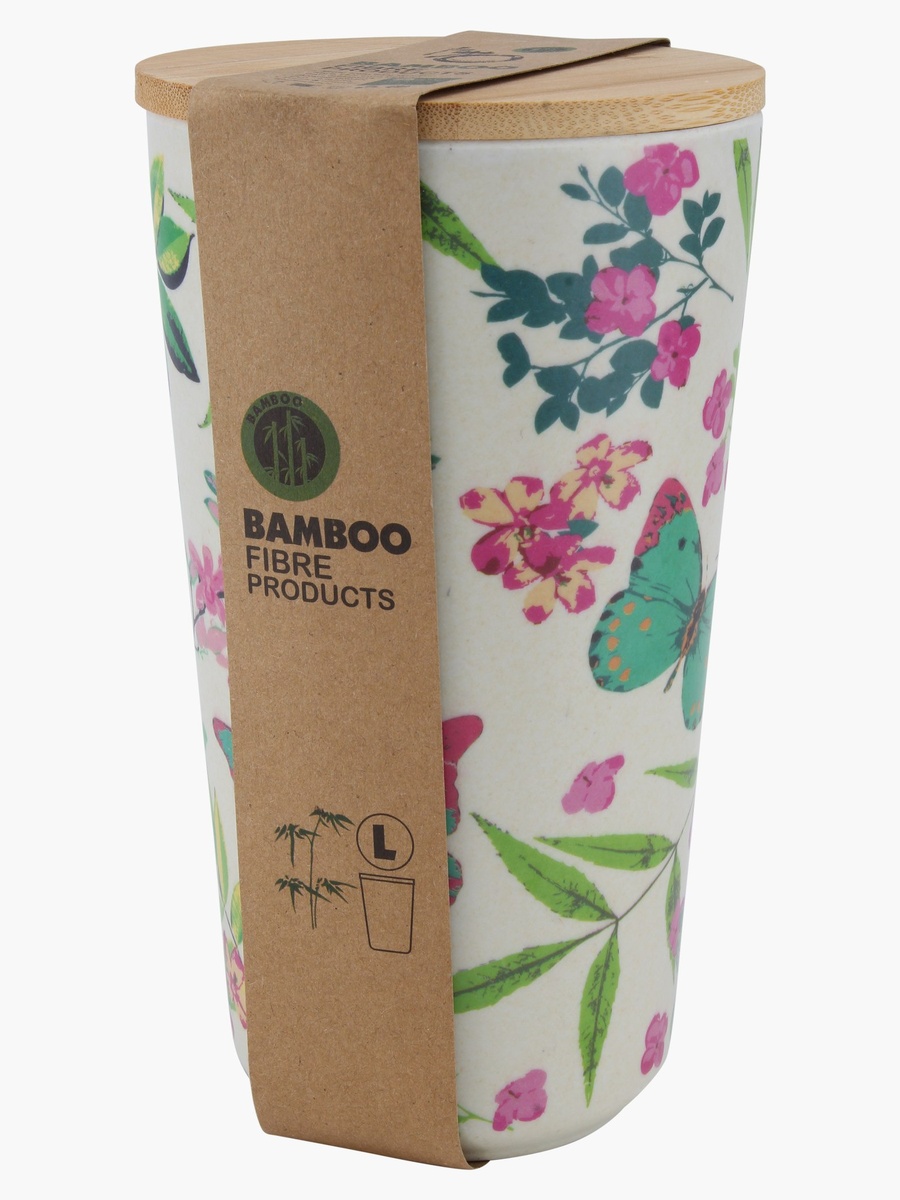 Bamboo Fibre Cylindrical Canister