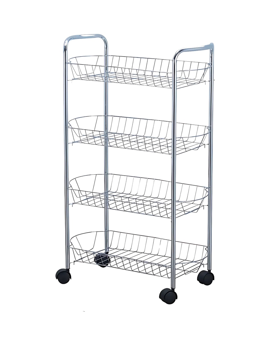 Amity 4-Tier Vegetable Storage Trolley