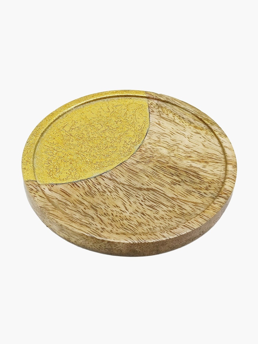 Layali Noor 4-Piece Coaster Set - 10x10 cm