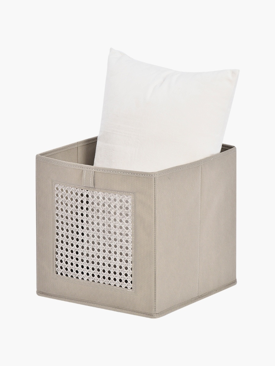 Austin Rattan Cube Box - 32x33x32 cm