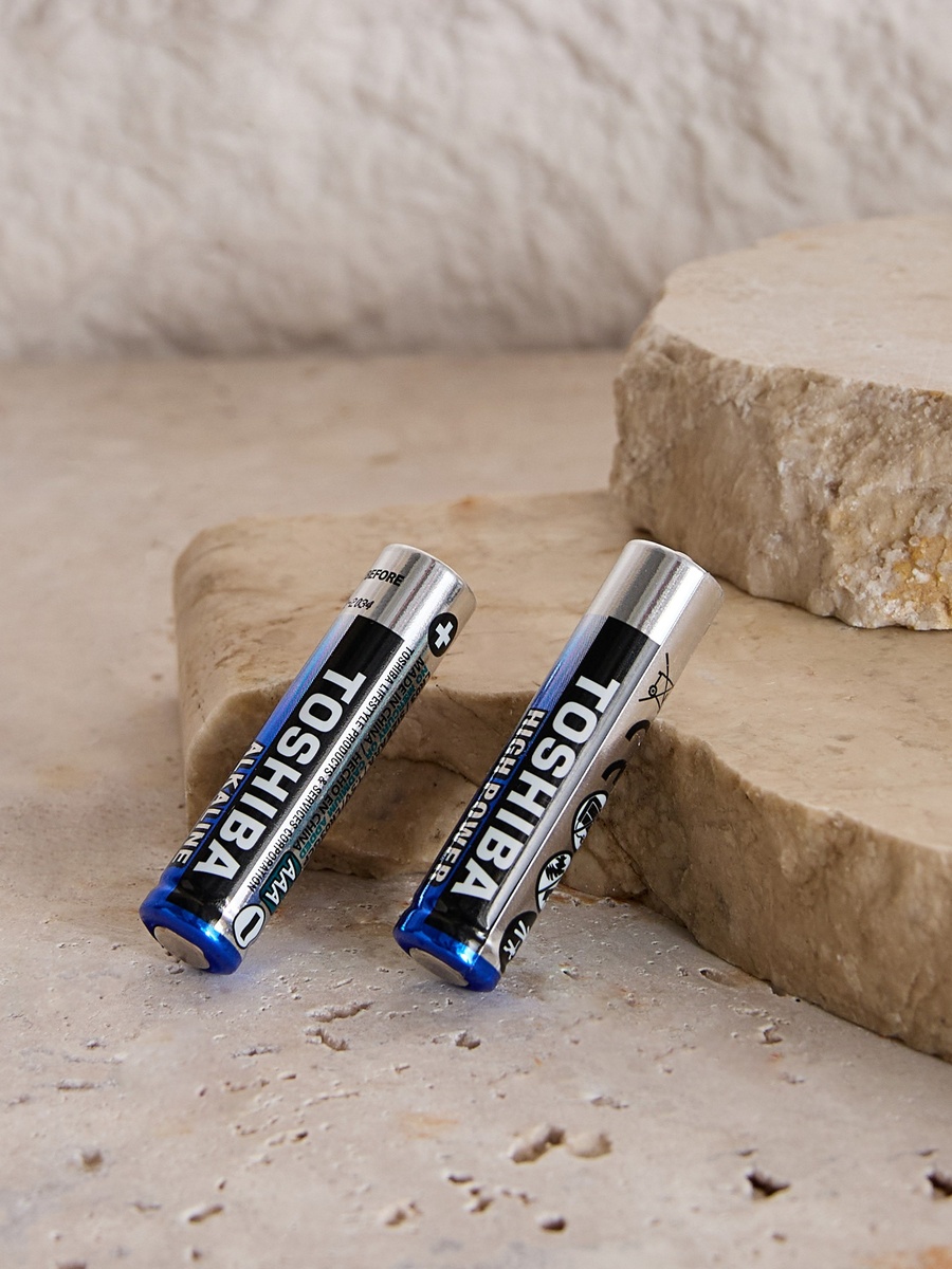 Toshiba High Power Aklaline 2-piece AAA Battery Set