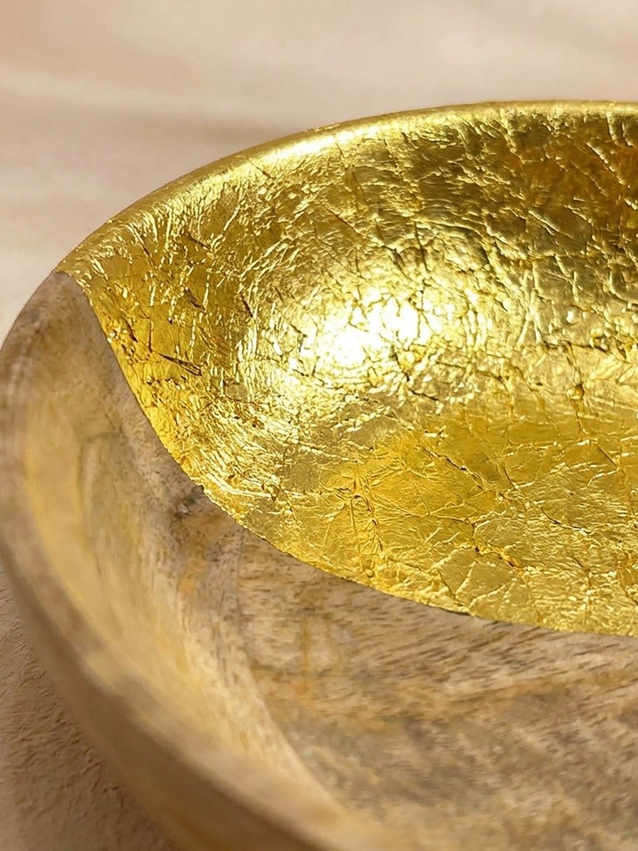 Layali Noor Serving Bowl - 25x25x3.5 cm