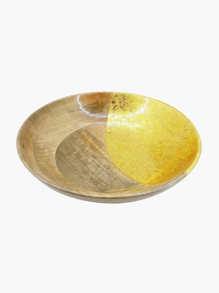 Layali Noor Serving Bowl - 25x25x3.5 cm