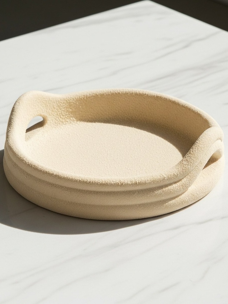 Fresco Nellie Stoneware Decorative Tray - 20x20x5.3 cm