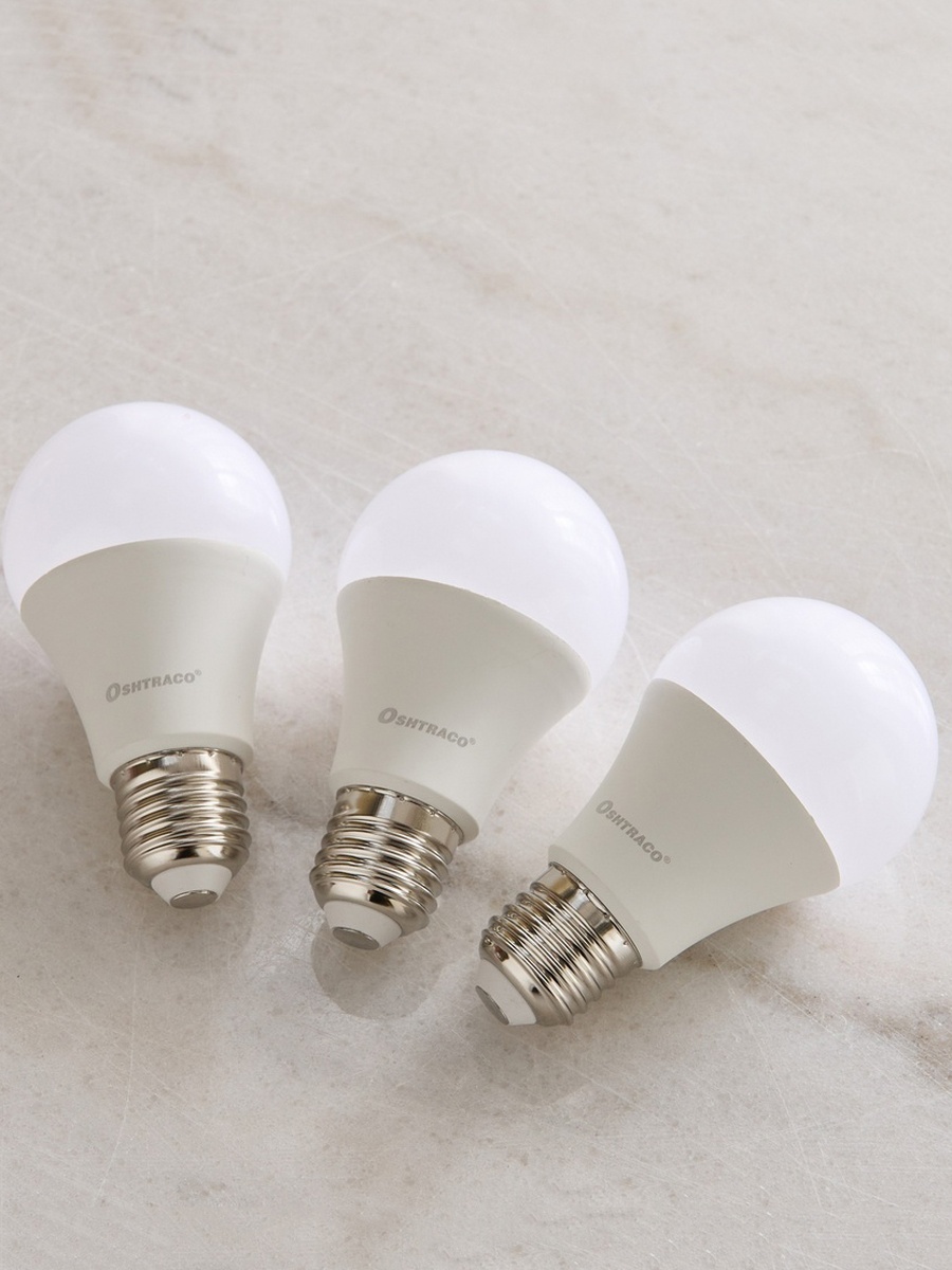 Oshtraco 11-Watt 3000K E27 Bulb - Set of 3