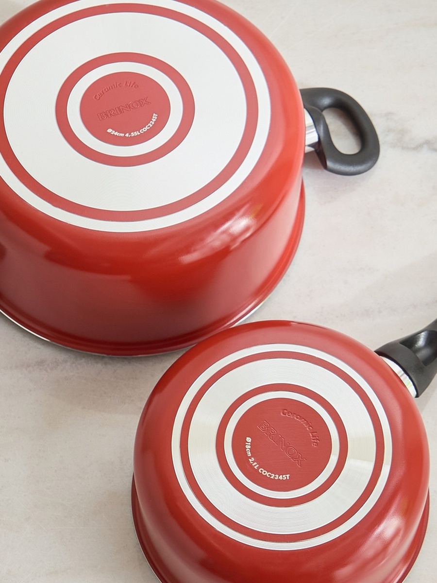 Brinox 11-Piece Graphite Cookware Set