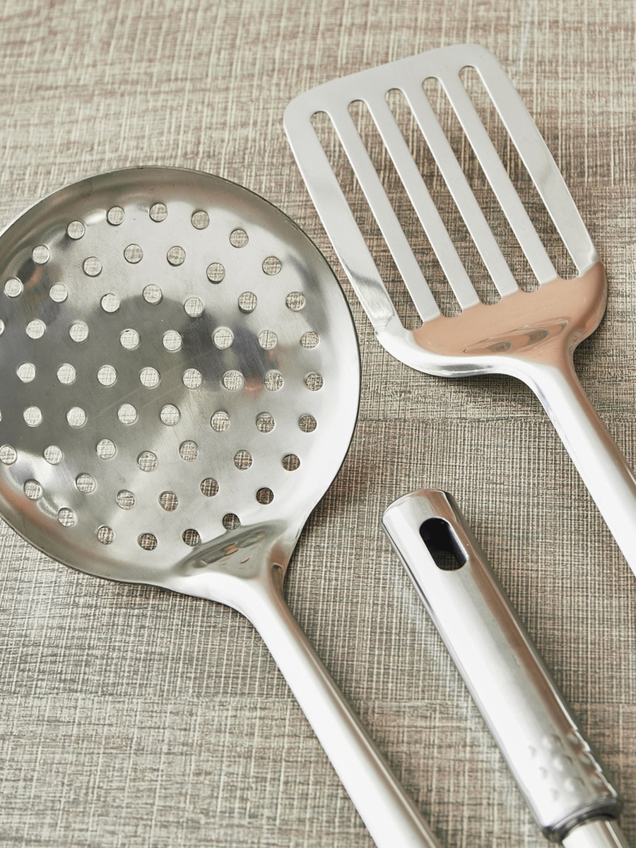 Feast 7-Piece Stainless Steel Kitchen Tool Set - 40.8x15x14.6 cm
