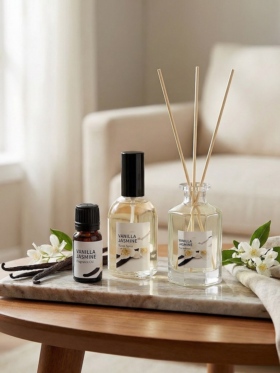 Qara Vanilla Jasmine Aroma Oil - 10 ml