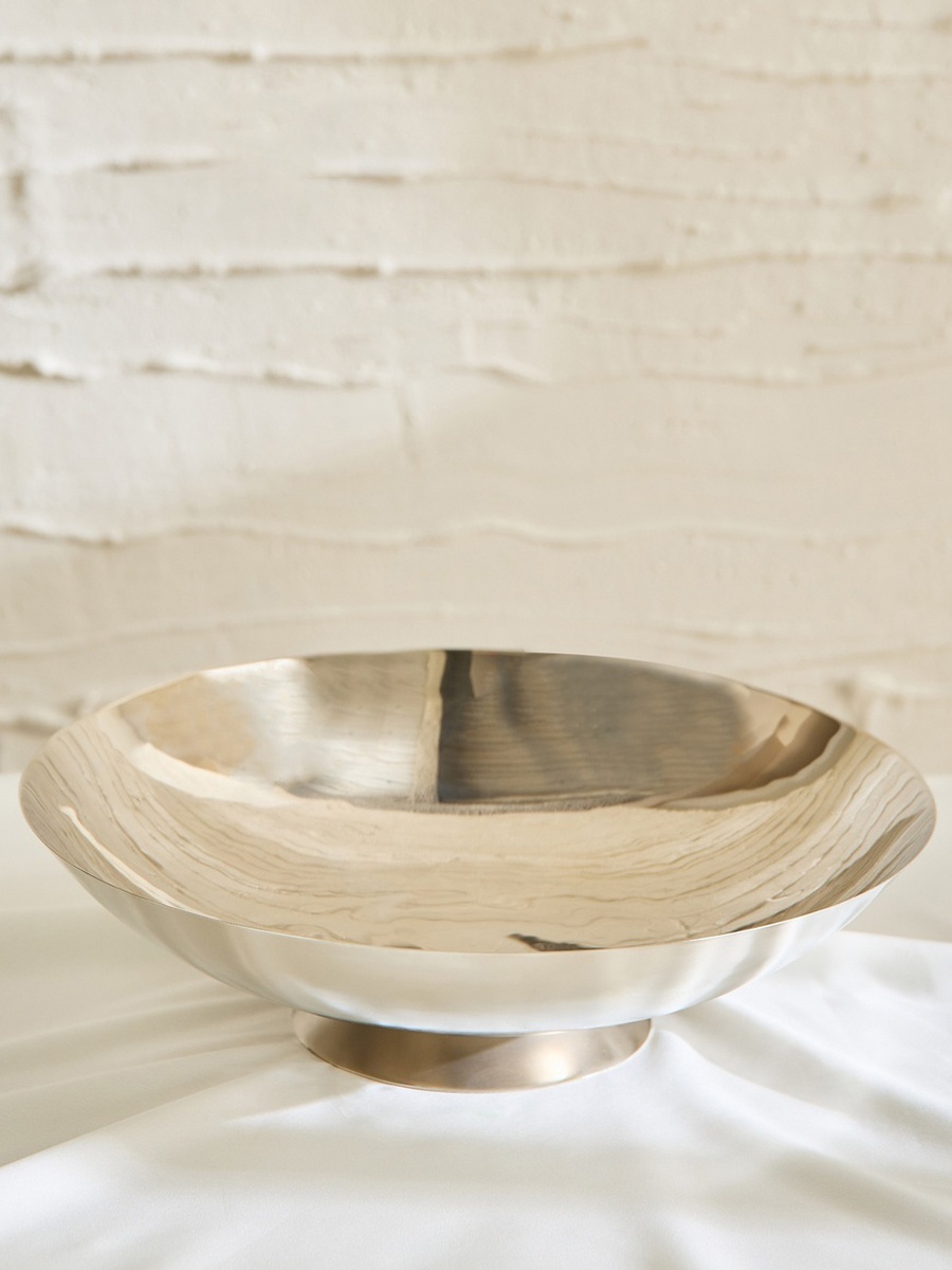 Bliss Samaya Decorative Centrepiece Bowl with Base - 30x30x6 cm